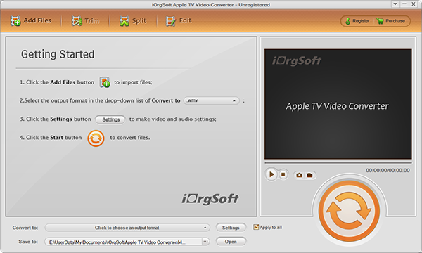 iOrgSoft Apple TV Video Converter图片