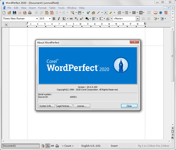 WordPerfect 2020图片