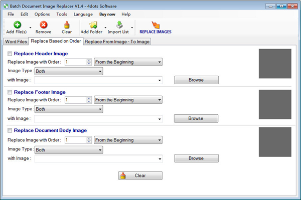 Batch Document Image Replacer图