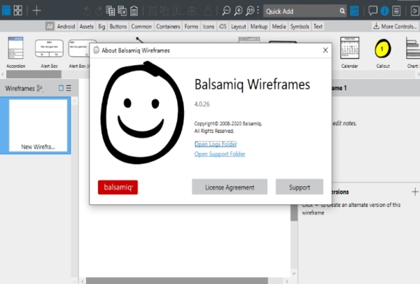 Balsamiq Wireframes软件图片1
