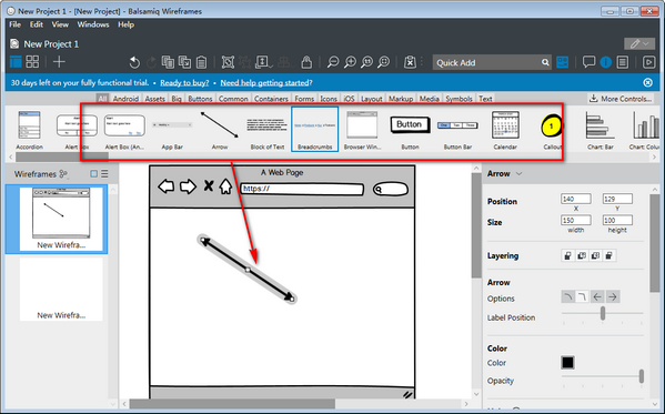 Balsamiq Wireframes使用说明2