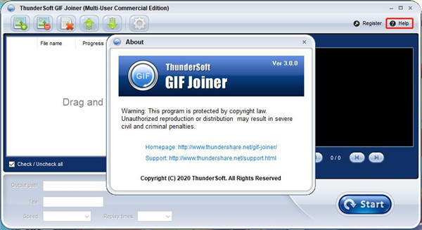 ThunderSoft GIF Joiner图片9