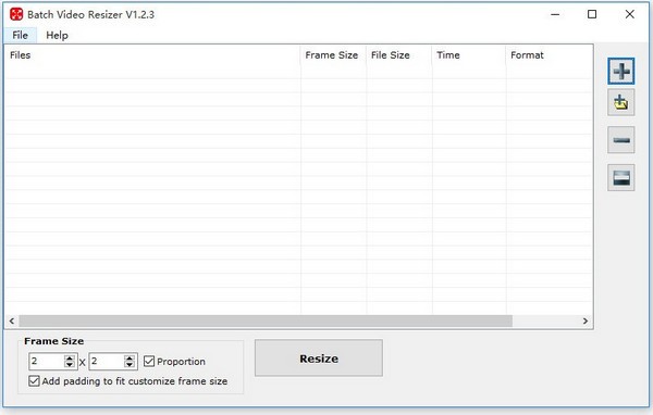 Batch Video Resizer图