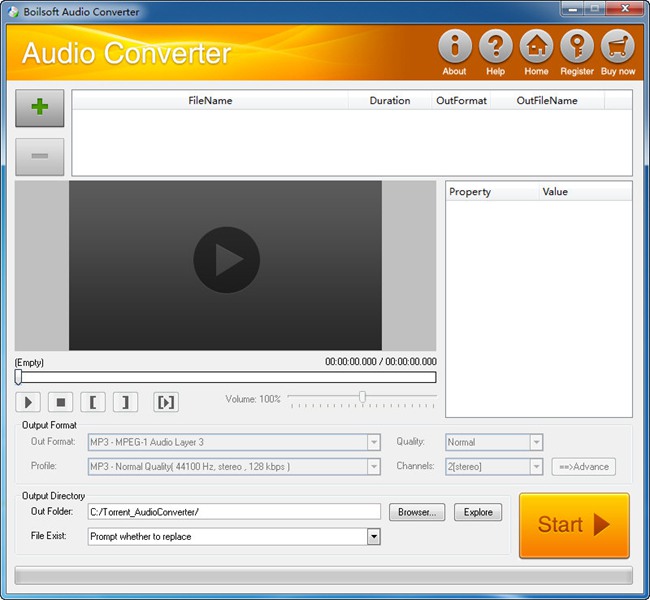 Boilsoft Audio Converter图