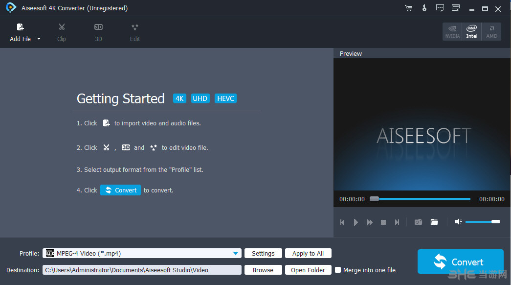 Aiseesoft 4K Converter(4K视频转换软件) 破解版v9.2.20下载