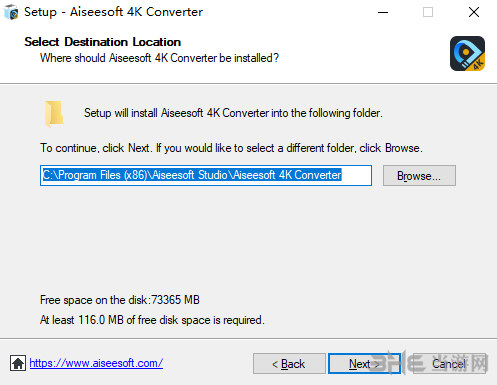 Aiseesoft4KConverter安装过程截图3