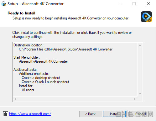 Aiseesoft4KConverter安装过程截图5