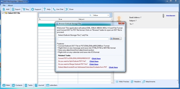 Softaken OST File Exporter软件图片3