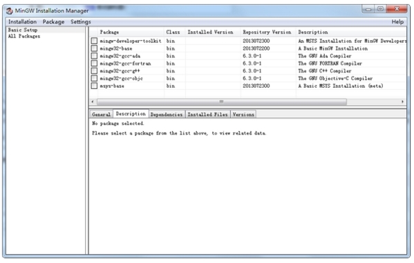 MinGW Installation软件图片1
