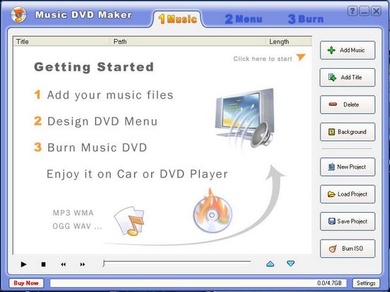 Music DVD Maker图片1