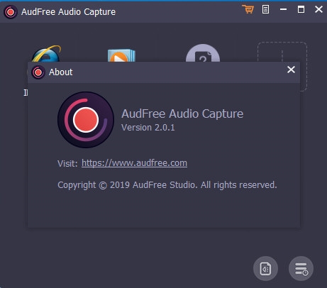 AudFree Audio Capture (音频录制软件)官方版v2.0.1.8下载插图1