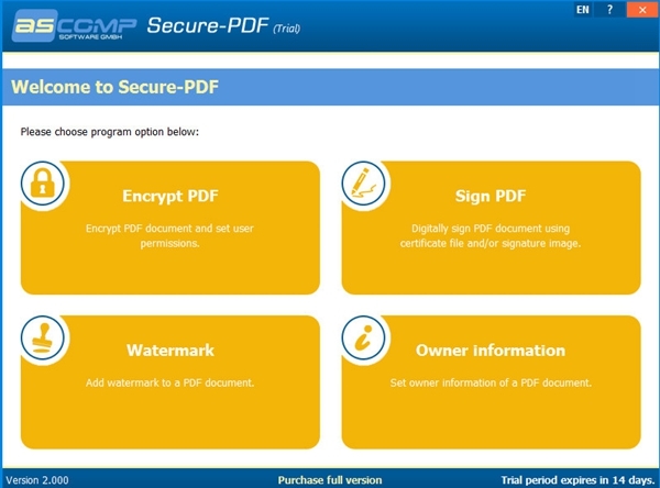 Secure PDF软件图片1