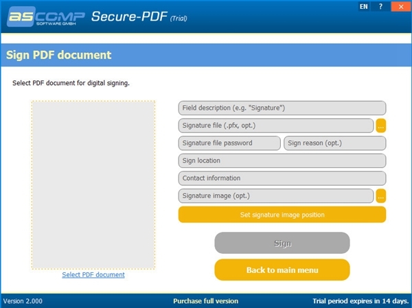 Secure PDF软件图片4