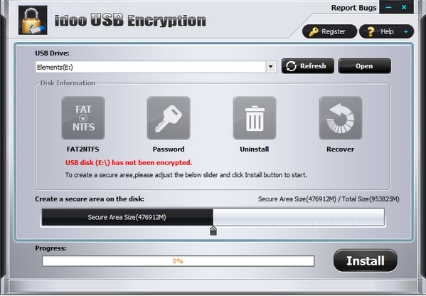 idoo USB Encryption软件图片
