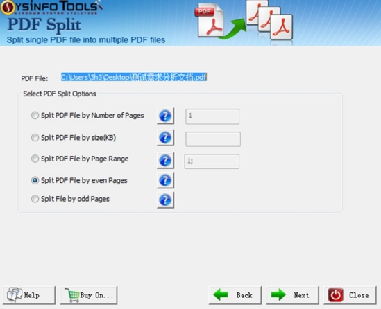 SysInfoTools PDF Splitter(pdf分割器)官方最新版v3.0下载插图2