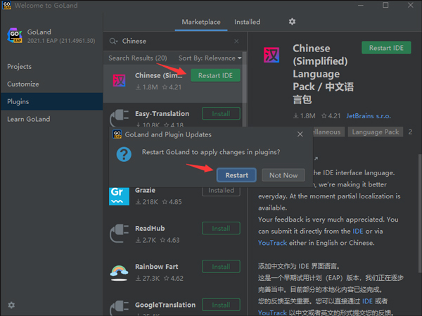 JetBrains GoLand 2021图片9