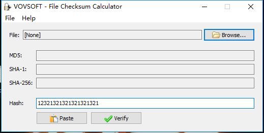 File Checksum Calculator