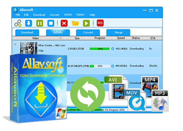Allavsoft Video Downloader Converter截图