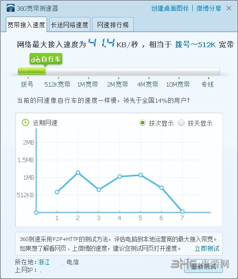 360网速测试器图片