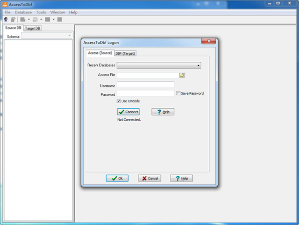 AccessToDbf图