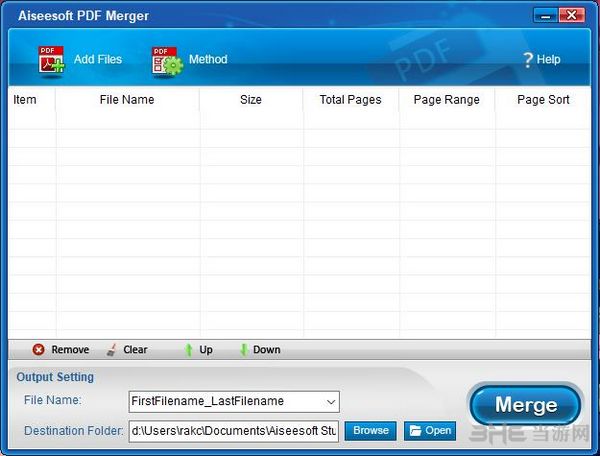 Aiseesoft Free PDF Merger图片