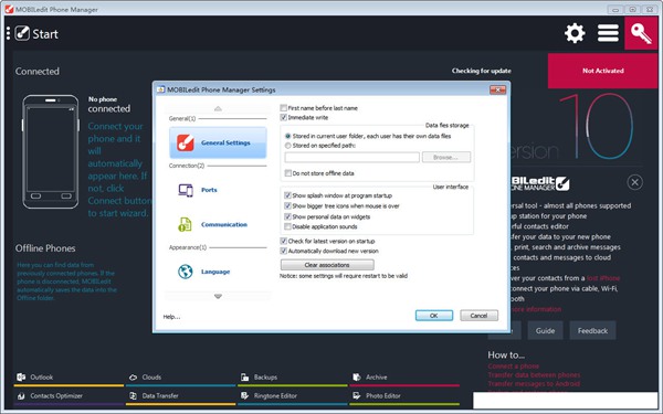 MOBILedit Phone Manager图