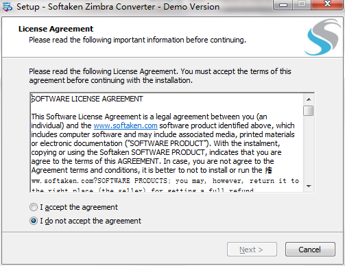 Softaken Zimbra Converter图片