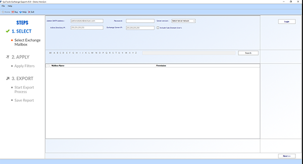 SysTools Exchange Export图片