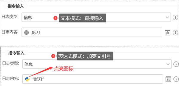 影刀数据的表达图