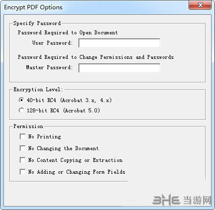 Encrypt PDF