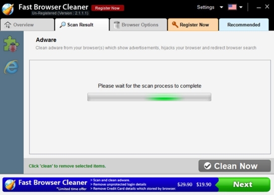Fast Browser Cleaner官方版v2.1.1.1下载插图1