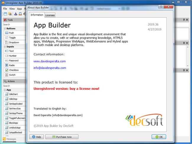 Decsoft App Builder图