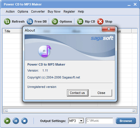 cd to mp3 maker图