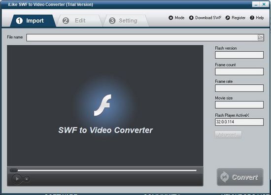 iLike SWF to Video Converter图片