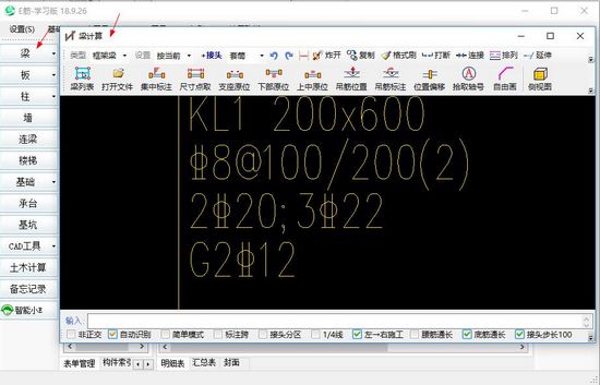 e筋翻样软件图片