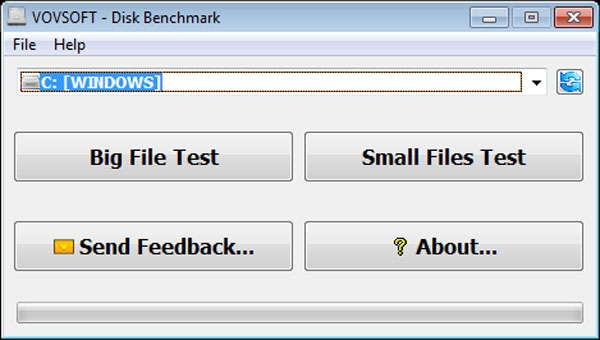 VovSoft Disk Benchmark截图