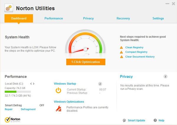 Symantec Norton Utilities图片
