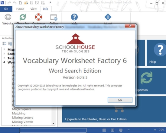 Vocabulary Worksheet Factory(词汇表制作软件)免费版v6.0.8.3下载插图2