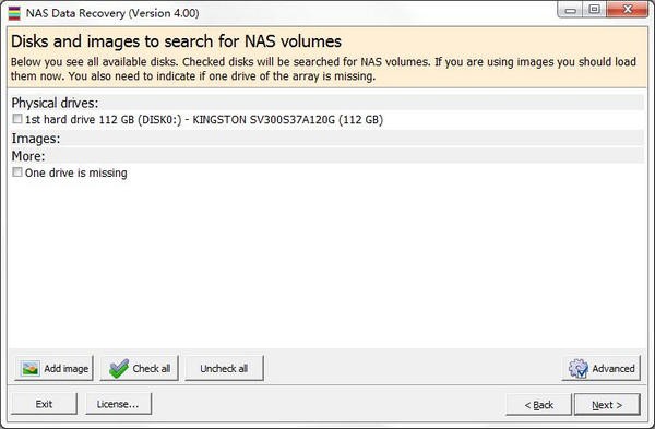 NAS Data Recovery截图
