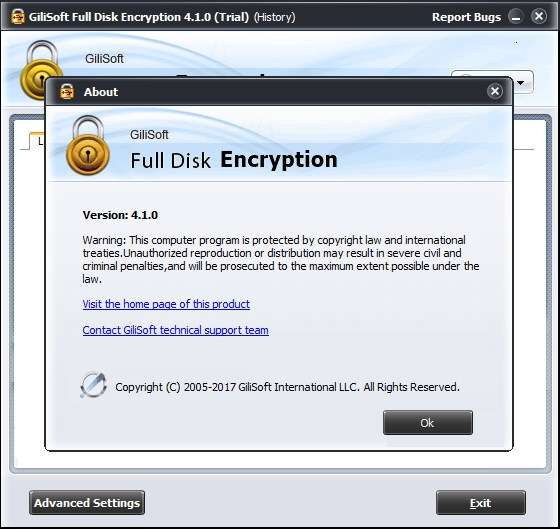 Gilisoft Full Disk Encryption软件图片3
