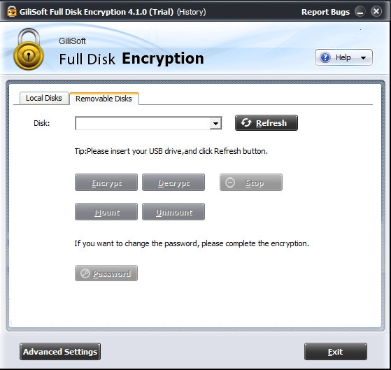 Gilisoft Full Disk Encryption软件图片4