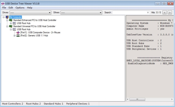 USB Device Tree Viewer软件图片