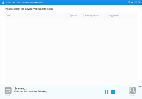 Hasleo BitLocker Data Recovery图片2