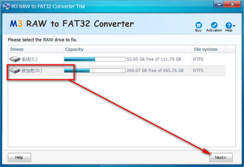 M3 RAW To FAT32 Converter截图3