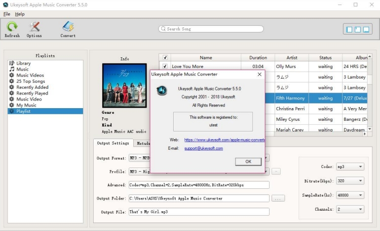 UkeySoft Apple Music Converter图