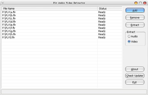 Flv Audio Video Extractor图片