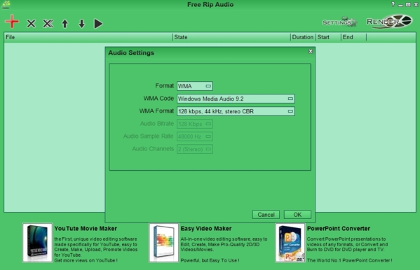 Free Rip Audio软件图片2