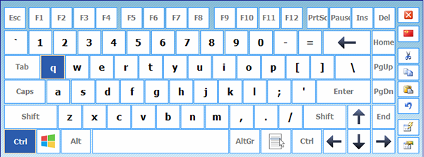 hot virtual keyboard图片