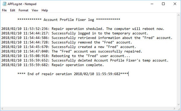 Account Profile Fixer软件图片3