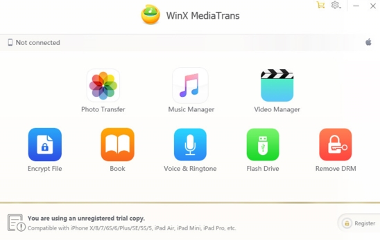 WinX MediaTrans (ios文件管理器)官方版v6.4下载插图